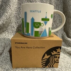 Starbucks You Are Here Seattle Mug
